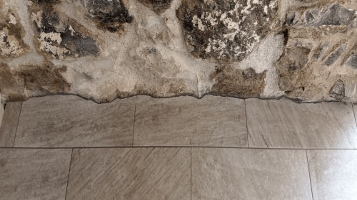 Shane Daly Tiling - Floor Tile - Snipped Edges 2