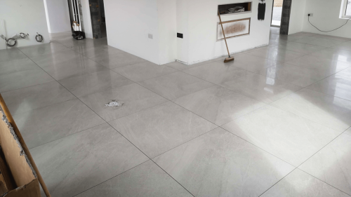 Shane Daly Tiling - Large Format Tile - Grey Tile