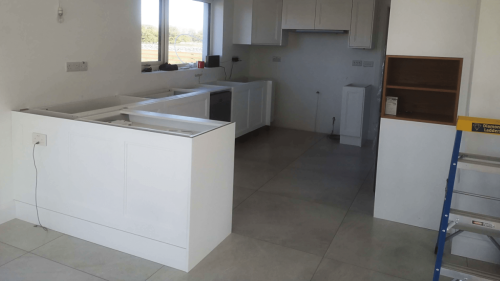 Shane Daly Tiling - Large Format Tile - Kitchen Floor