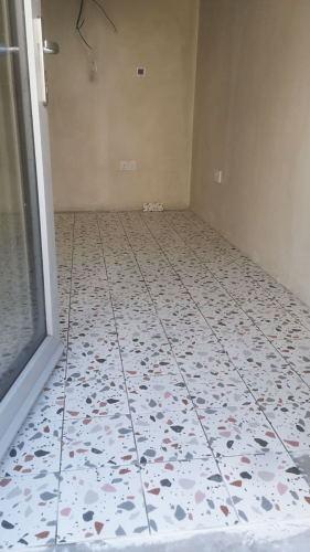 Shane Daly Tiling - Terrazzo Effect Tile - Salon Floor